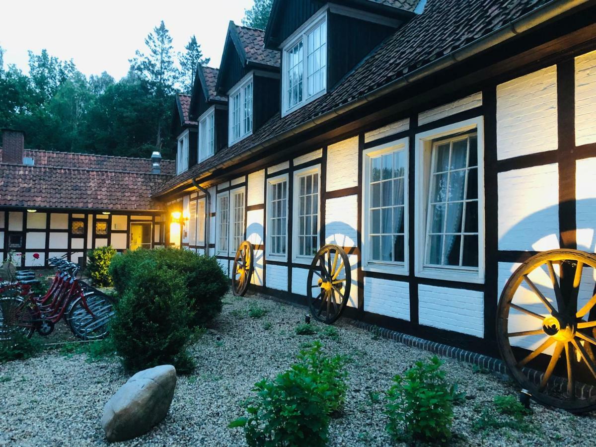 Landhotel Gutshof Im Oertzetal In Oldendorf, Suedheide Hermannsburg Dış mekan fotoğraf